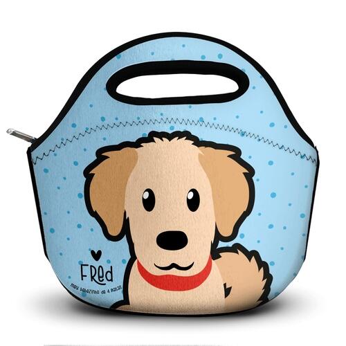 Lancheira T�rmica Personalizada Golden Retriever