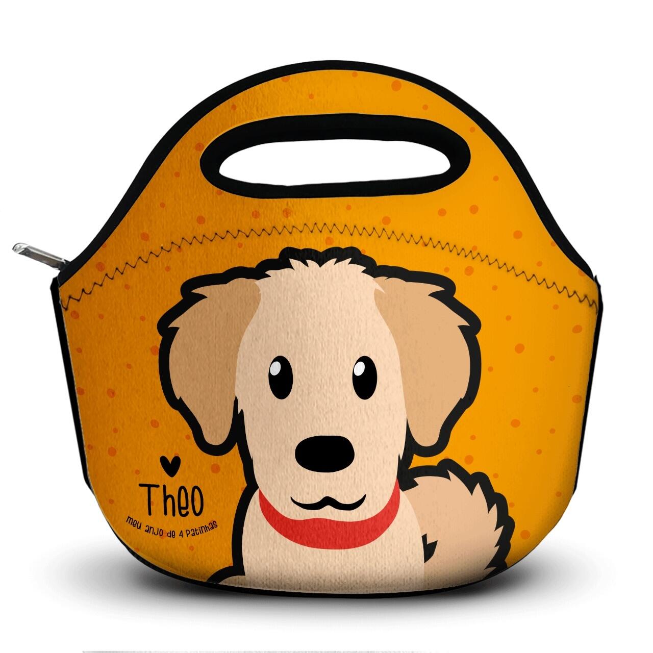 Lancheira Térmica Personalizada Golden Retriever