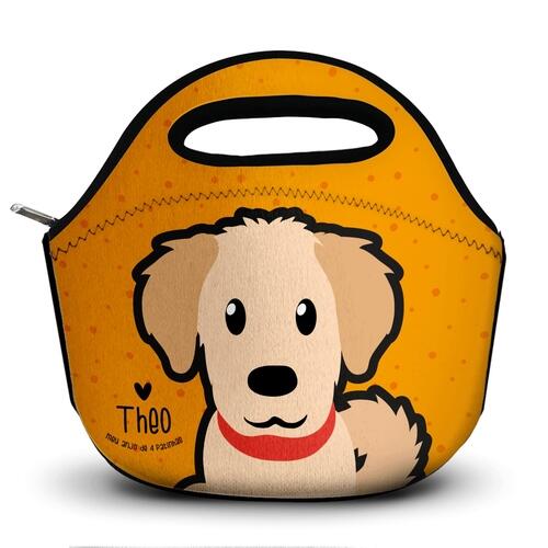 Lancheira Térmica Personalizada Golden Retriever