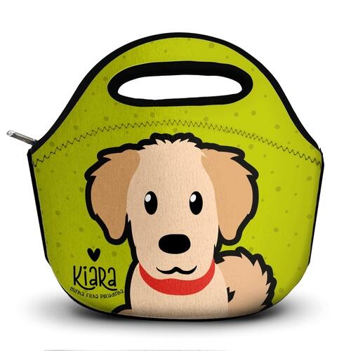 Lancheira Térmica Personalizada Golden Retriever