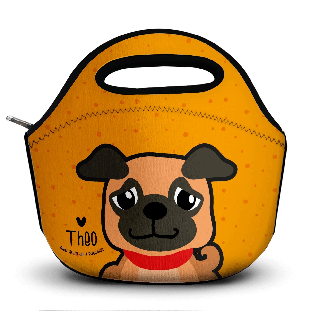 Lancheira Térmica Personalizada Pug