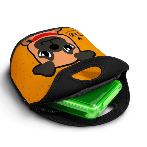 Lancheira Térmica Personalizada Pug