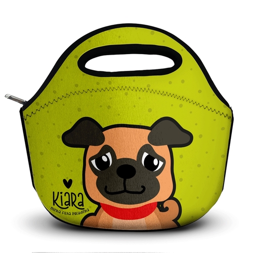 Lancheira Térmica Personalizada Pug
