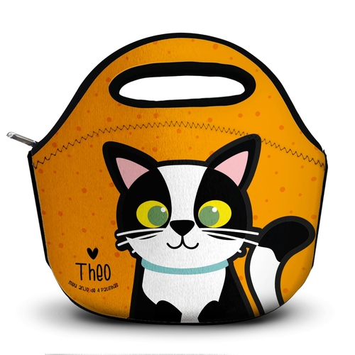 Lancheira T�rmica Personalizada Gato Frajola