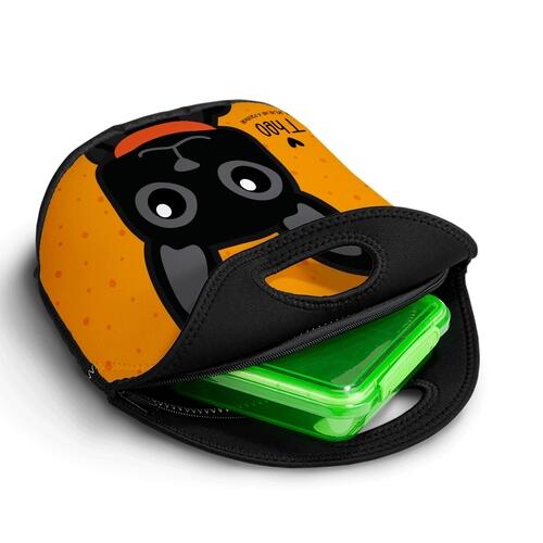 Lancheira T�rmica Personalizada Buldogue Franc�s