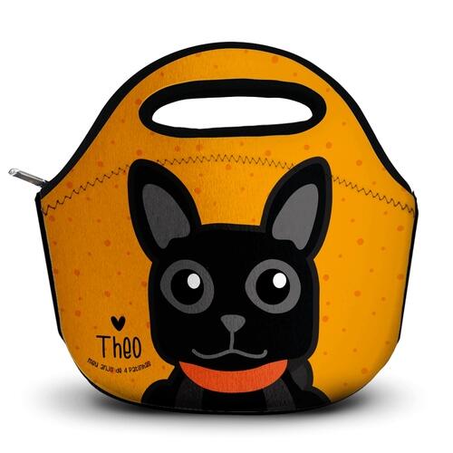 Lancheira T�rmica Personalizada Buldogue Franc�s