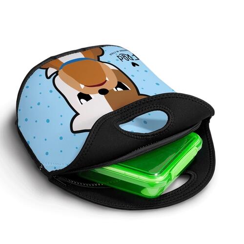 Lancheira T�rmica Personalizada Buldogue Ingl�s