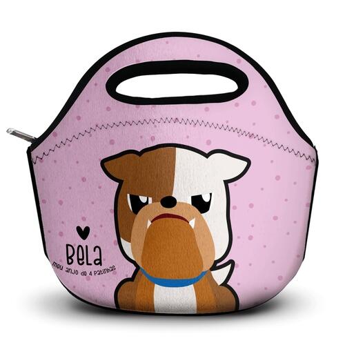 Lancheira T�rmica Personalizada Buldogue Ingl�s