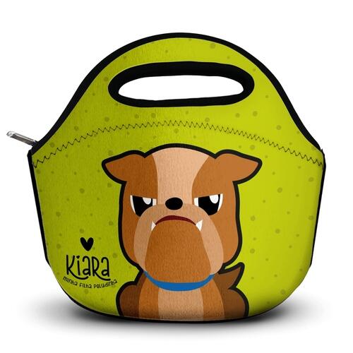 Lancheira T�rmica Personalizada Buldogue Ingl�s