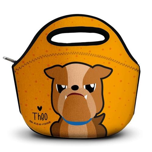 Lancheira T�rmica Personalizada Buldogue Ingl�s