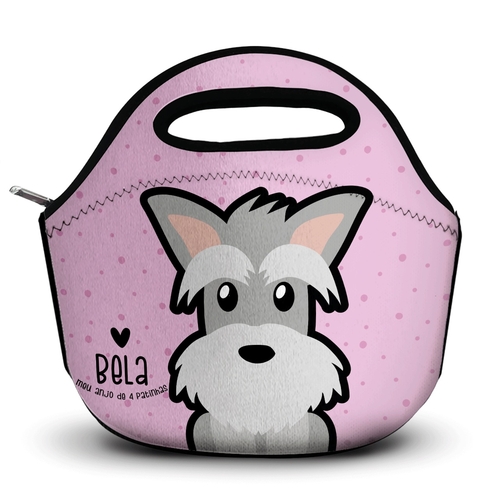 Lancheira T�rmica Personalizada Schnauzer