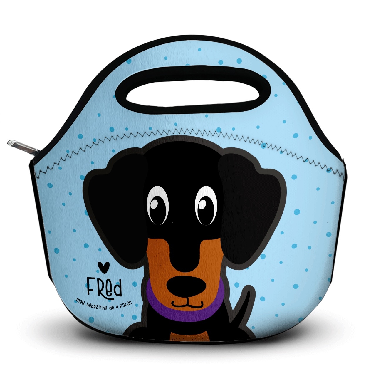 Lancheira Térmica Personalizada Dachshund - Salsicha