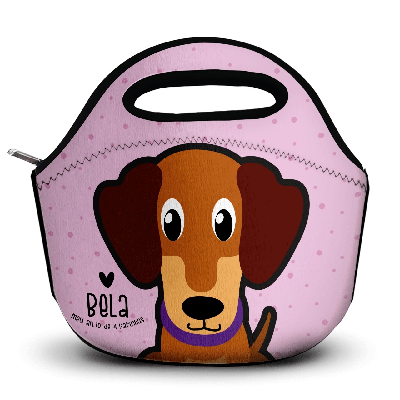 Lancheira Térmica Personalizada Dachshund - Salsicha