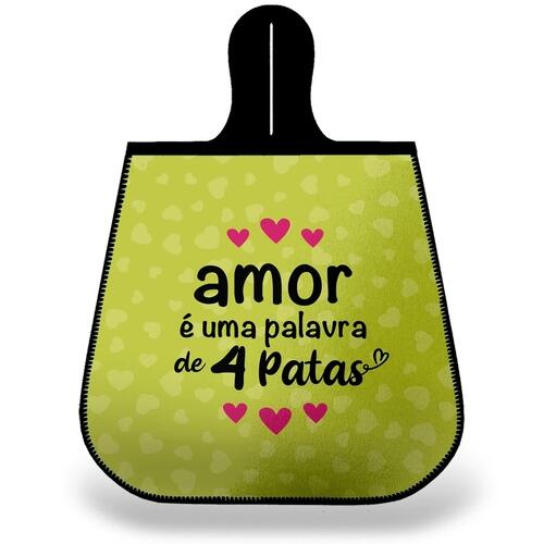 Lixeira para Carro Amor � palavra de 4 patas
