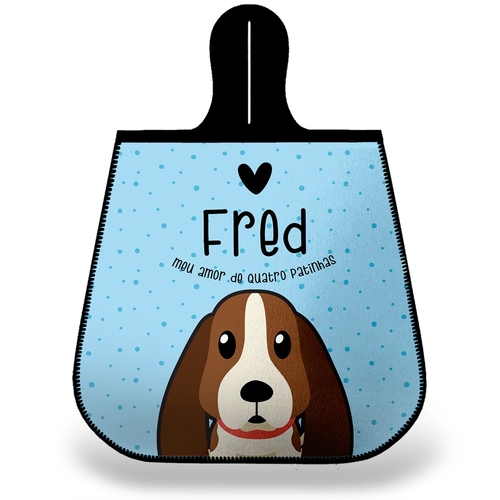Lixeira para Carro Personalizada Basset