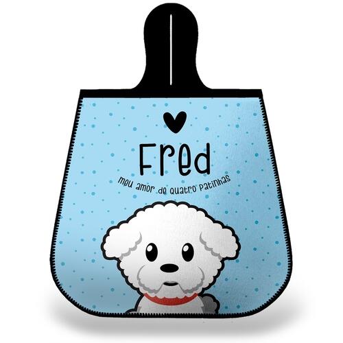 Lixeira para Carro Personalizada Bichon Fris�