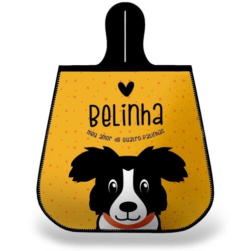 Lixeira para Carro Personalizada Border Collie