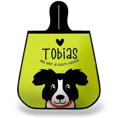 Lixeira para Carro Personalizada Border Collie