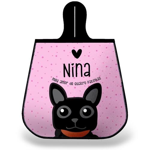 Lixeira para Carro Personalizada Buldogue Franc�s