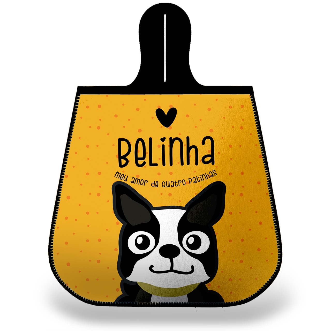 Lixeira para Carro Personalizada Buldogue Francês