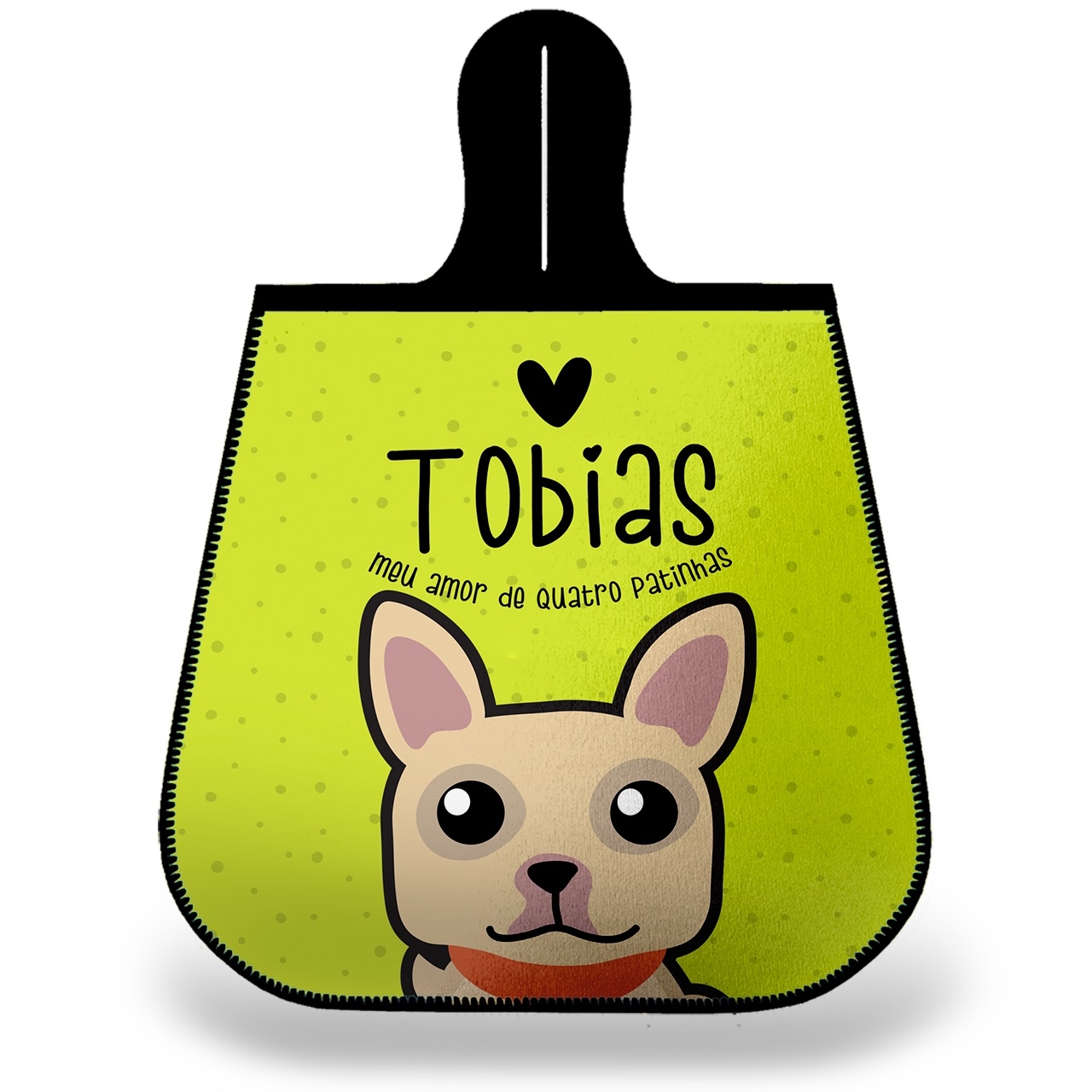 Lixeira para Carro Personalizada Buldogue Francês