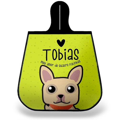 Lixeira para Carro Personalizada Buldogue Francês