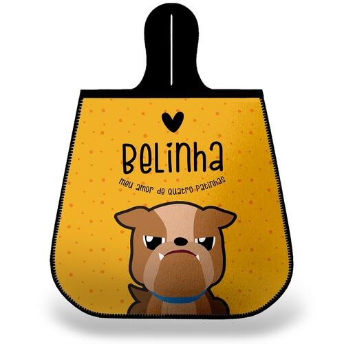 Lixeira para Carro Personalizada Buldogue Ingl�s