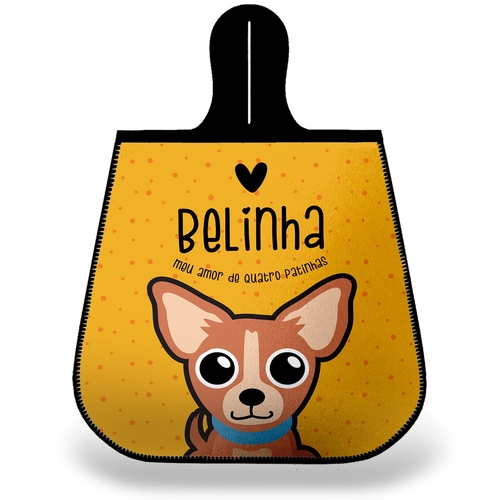 Lixeira para Carro Personalizada Chihuahua