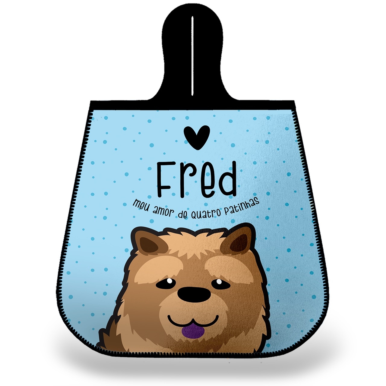 Lixeira para Carro Personalizada Chow Chow