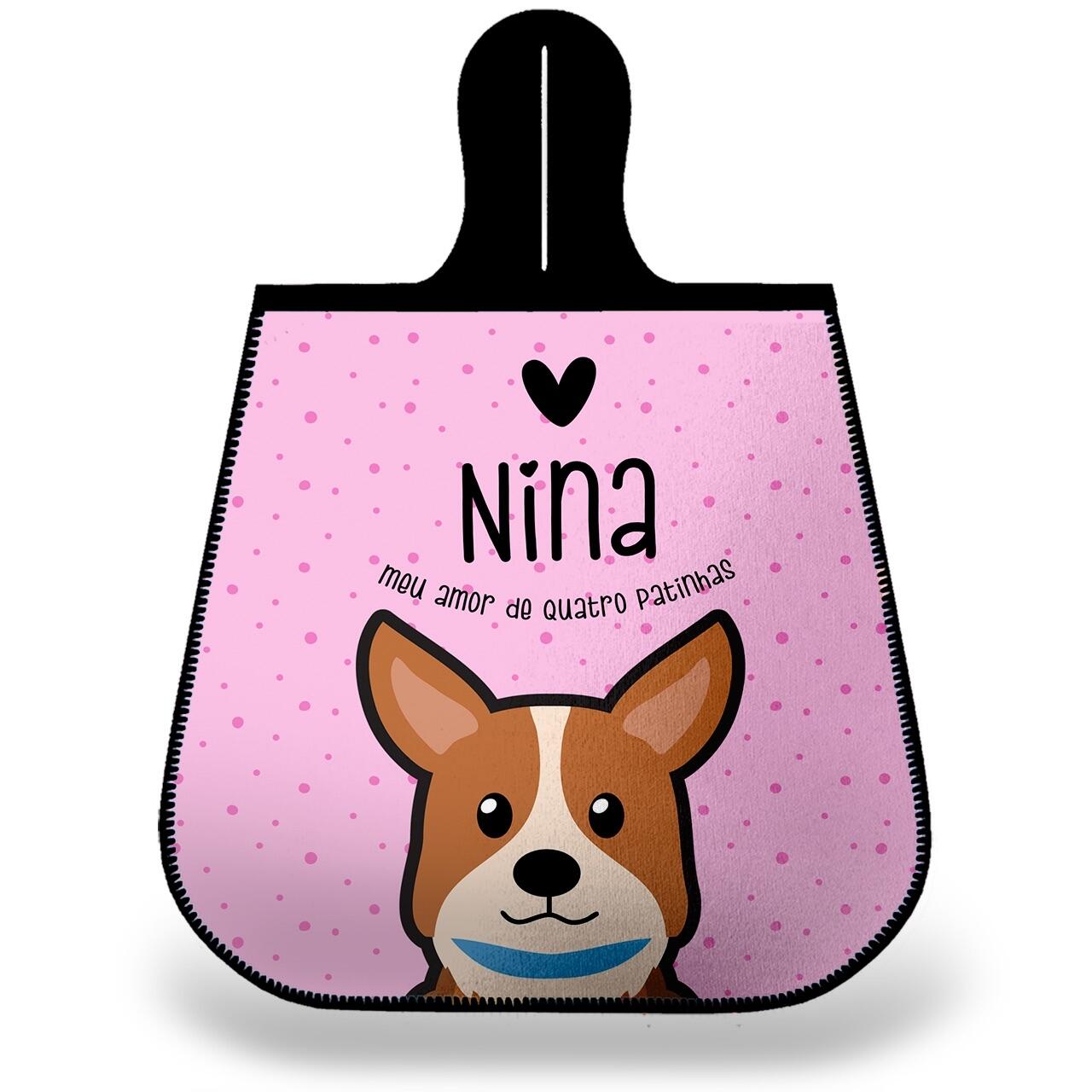 Lixeira para Carro Personalizada Corgi