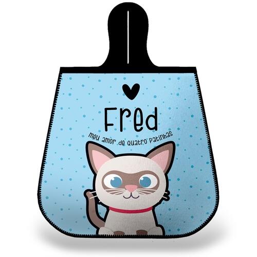 Lixeira para Carro Personalizada Gato Siam�s