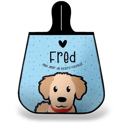 Lixeira para Carro Personalizada Golden Retriever