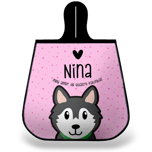 Lixeira para Carro Personalizada Husky Siberiano