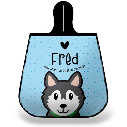 Lixeira para Carro Personalizada Husky Siberiano