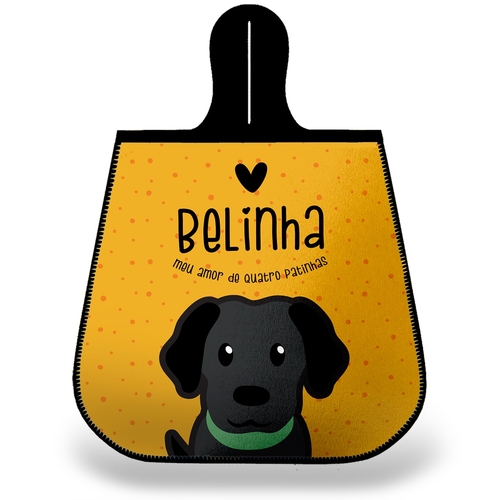 Lixeira para Carro Personalizada Labrador
