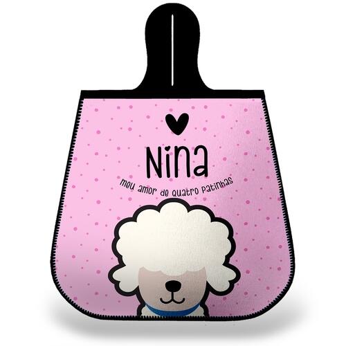 Lixeira para Carro Personalizada Poodle