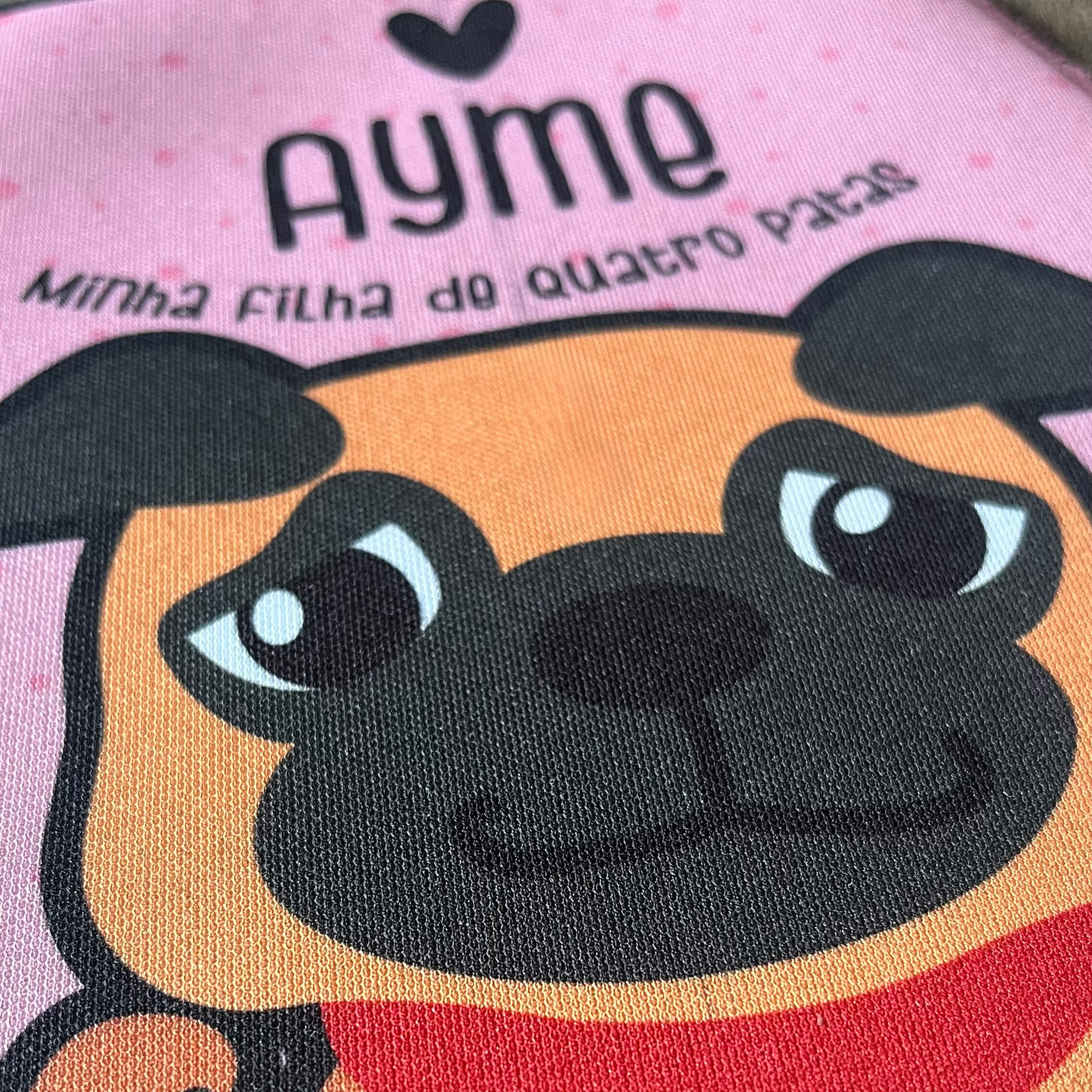 Lixeira para Carro Personalizada Pug