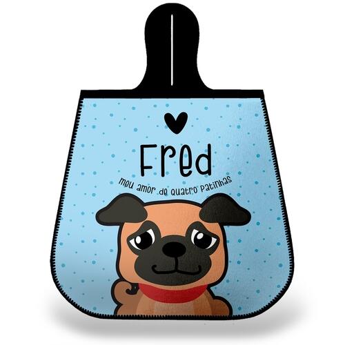 Lixeira para Carro Personalizada Pug