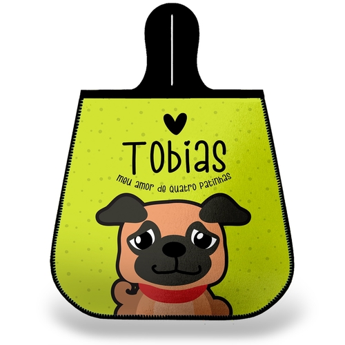 Lixeira para Carro Personalizada Pug