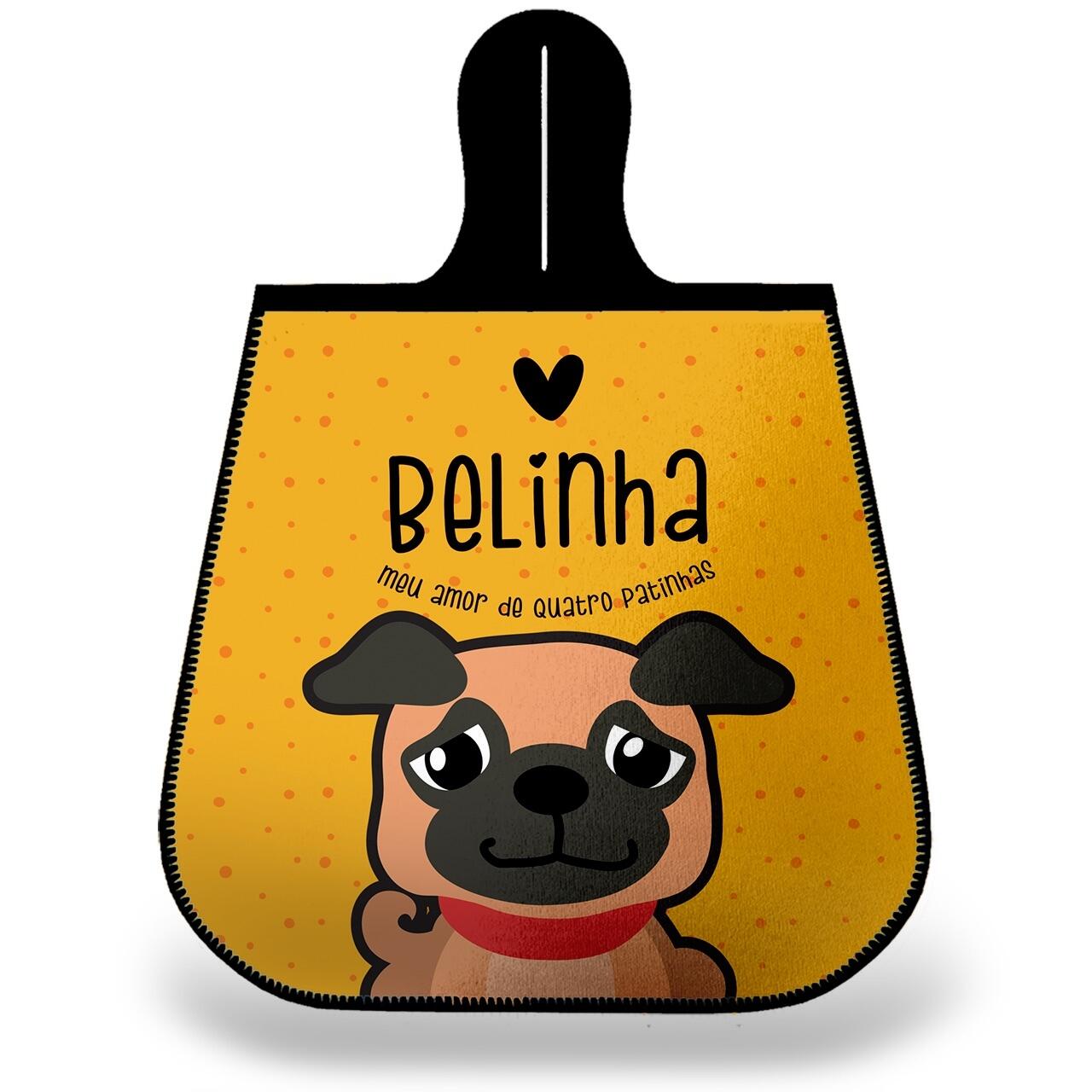 Lixeira para Carro Personalizada Pug