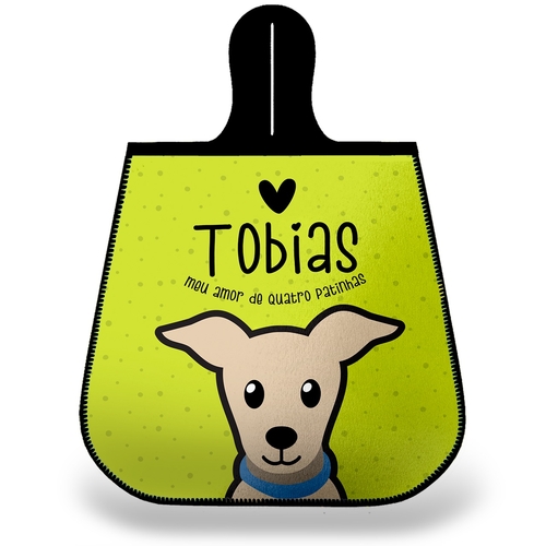 Lixeira para Carro Personalizada Vira-Lata Pelo Curto