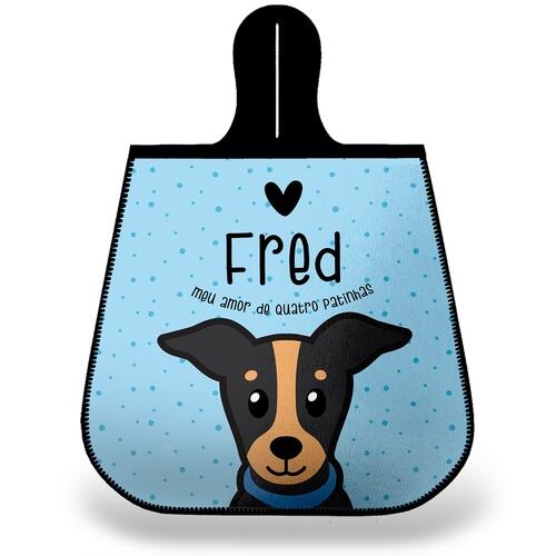 Lixeira para Carro Personalizada Vira-Lata Pelo Curto