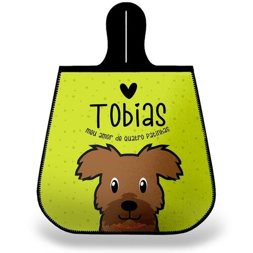 Lixeira para Carro Personalizada Vira-Lata Peludo