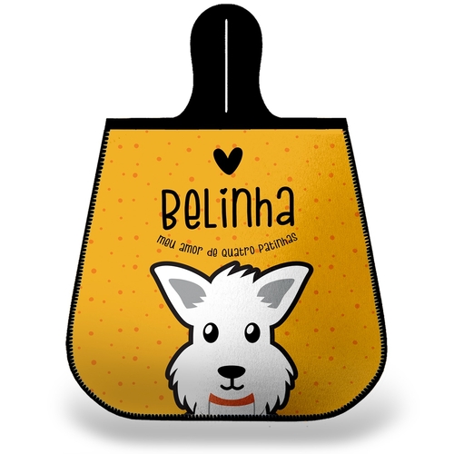 Lixeira para Carro Personalizada West Terrier