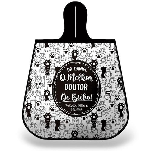 Lixeira para Carro Veterin�rio Personalizada - O (A) Melhor Doutor(a) de Bicho