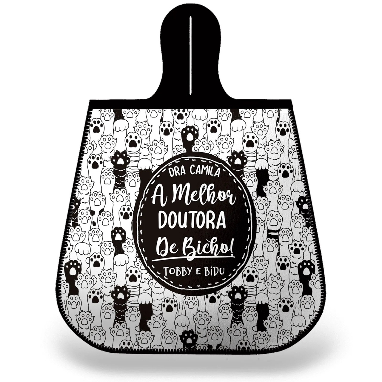 Lixeira para Carro Veterinário Personalizada - O (A) Melhor Doutor(a) de Bicho