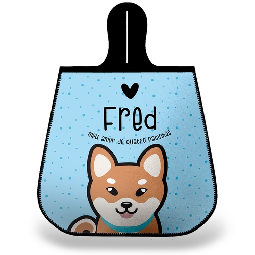 Lixeira para Carro Personalizada Shiba Inu