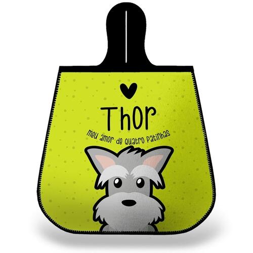 Lixeira para Carro Personalizada Schnauzer