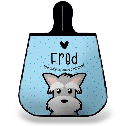 Lixeira para Carro Personalizada Schnauzer