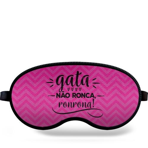 M�scara de Dormir Gata N�o Ronca, Ronrona!